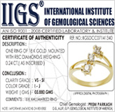 DIAMOND JEWELRY AUTHENTICATION